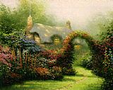 Thomas Kinkade Glory of Morning painting